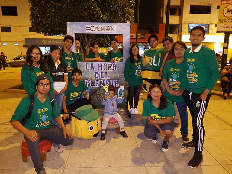 «Sé un voluntario ambiental, sé un voluntario del planeta»