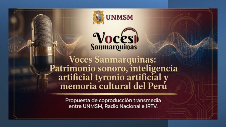 «Voces sanmarquinas»: nuevo proyecto multimedia